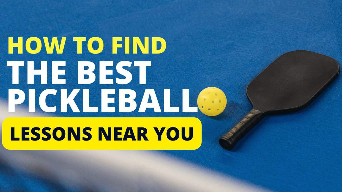 Pickleball Lessons Near Me Find The Best Options In 2024