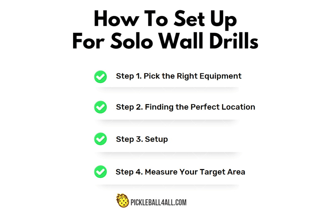 How to set up for solo wall drills