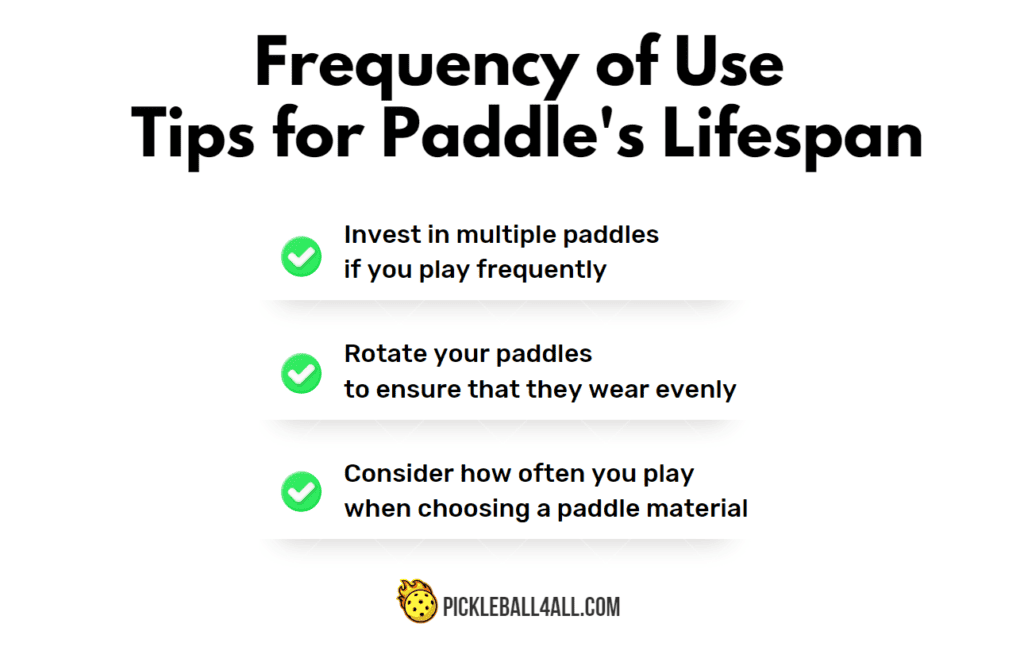How long does a pickleball paddle last - Tips 1